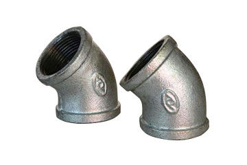 90 độ Đen Iron Iron Union Khuỷu tay sắt dễ uốn