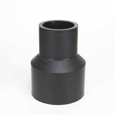 DN110 * 90 PE 100 Phụ kiện ống HDPE Butt hàn HDPE giảm tốc