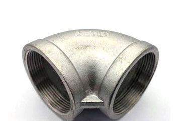4 Phụ kiện ống thép không gỉ ren khuỷu tay ss304L