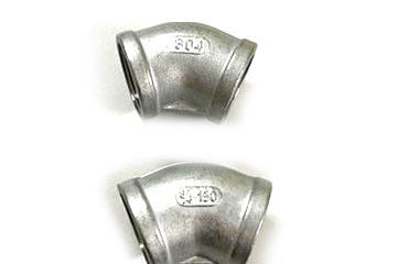 4 Phụ kiện ống thép không gỉ ren khuỷu tay ss304L