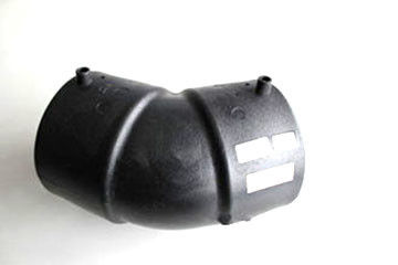 45 độ Phụ kiện mạ điện khuỷu tay HDPE cho nước