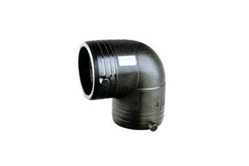 Môi trường bên ngoài 90 ° khuỷu tay pe của phụ kiện ống nhựa HDPE