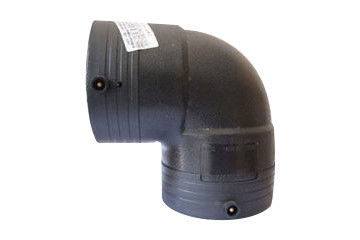 Môi trường bên ngoài 90 ° khuỷu tay pe của phụ kiện ống nhựa HDPE