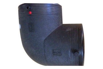 Môi trường bên ngoài 90 ° khuỷu tay pe của phụ kiện ống nhựa HDPE