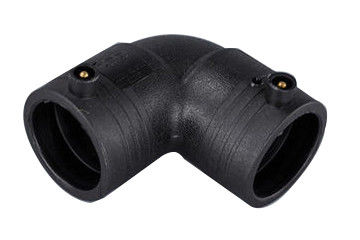 Môi trường bên ngoài 90 ° khuỷu tay pe của phụ kiện ống nhựa HDPE