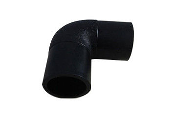 Ổ cắm ống nhựa polyetylen 90 độ pe khuỷu tay của phụ kiện ống nhựa