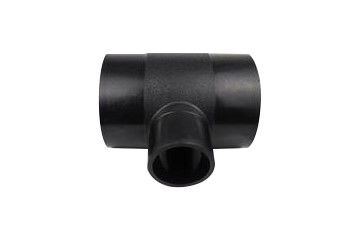 Nhiều loại hóa chất kết nối ổ cắm giảm tốc tee của phụ kiện đường ống HDPE