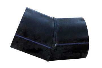 hàn nối mông 45 ° khuỷu tay phụ kiện ống nhựa HDPE