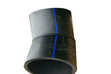 hàn nối mông 45 ° khuỷu tay phụ kiện ống nhựa HDPE