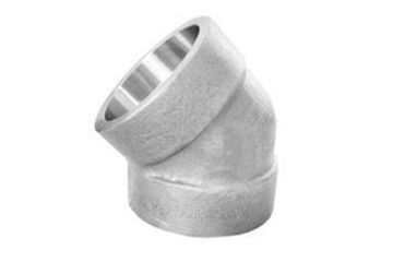 Ổ cắm bằng thép không gỉ hàn Hệ thống khuỷu tay 45 độ