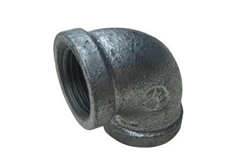 90 độ Đen Iron Iron Union Khuỷu tay sắt dễ uốn