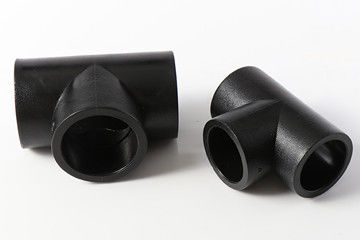 Tiêu chuẩn ANSI ASME HDPE Giảm Ống nhựa Tee Phù hợp