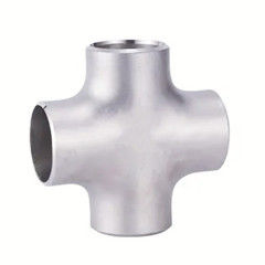 ASTM B16.9 Phụ kiện đường ống thép không gỉ 4 chiều Chữ thập thép không gỉ màu đen