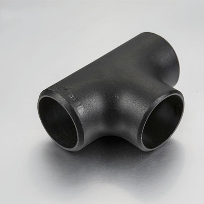 ASME B16.9 WPB Phụ kiện đường ống bằng thép carbon Tee mạ kẽm nóng