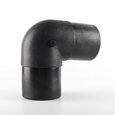 Ống PE DIN 200mm Phù hợp với 90 độ HDPE khuỷu tay
