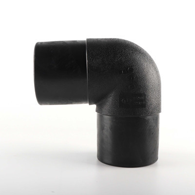 Ống PE DIN 200mm Phù hợp với 90 độ HDPE khuỷu tay