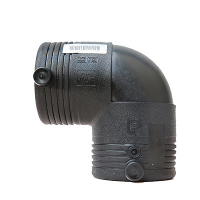Độ dày SDR11 Phụ kiện đường ống HDPE điện tử Hình dạng bằng nhau