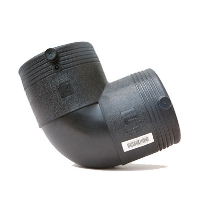 Độ dày SDR11 Phụ kiện đường ống HDPE điện tử Hình dạng bằng nhau