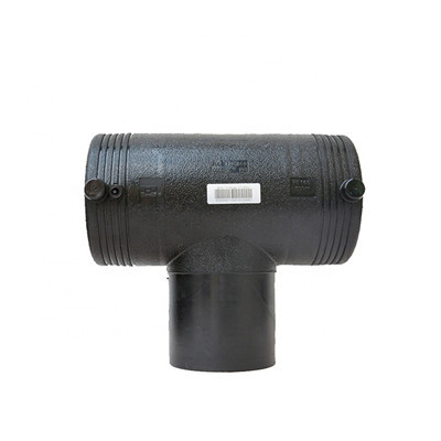 Pn16 Sdr11 Phụ kiện đường ống HDPE Đường ống Tee điện tử